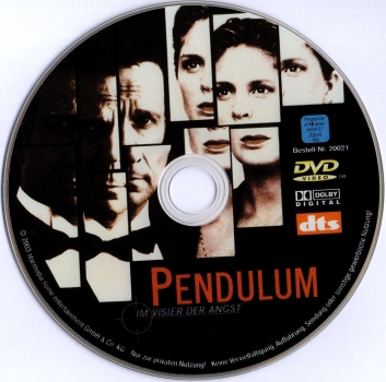 Pendulum - Im Visier der Angst - (Vermietrecht) - Einzel-DVD - Neu & OVP